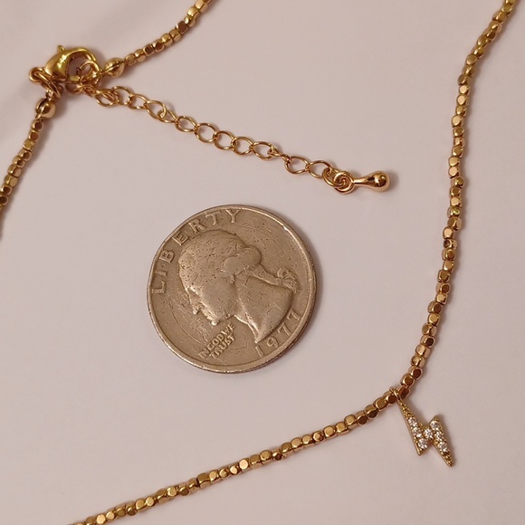 ⚡️⚡️⚡️Dainty lightening bolt choker. - Picture 6 of 8